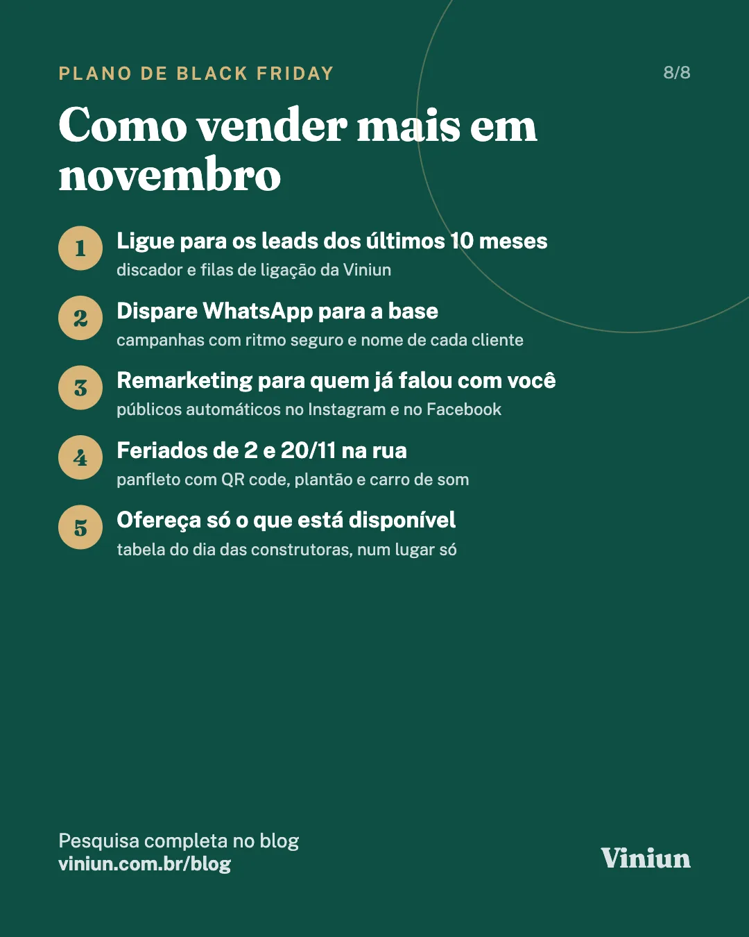 Plano de Black Friday para corretores