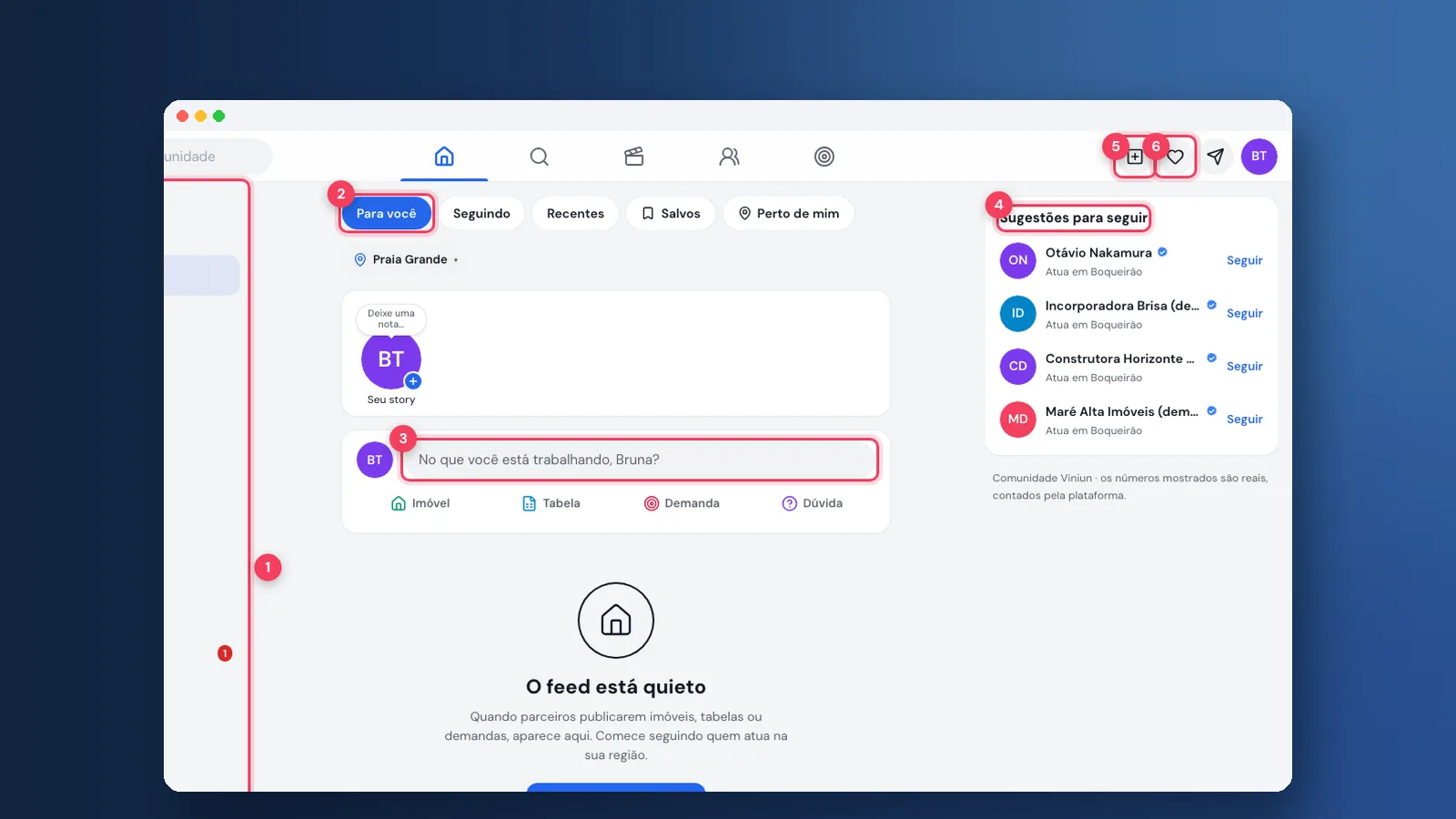 Treinamento Comunidade Viniun: todos os tutoriais por tipo de acesso