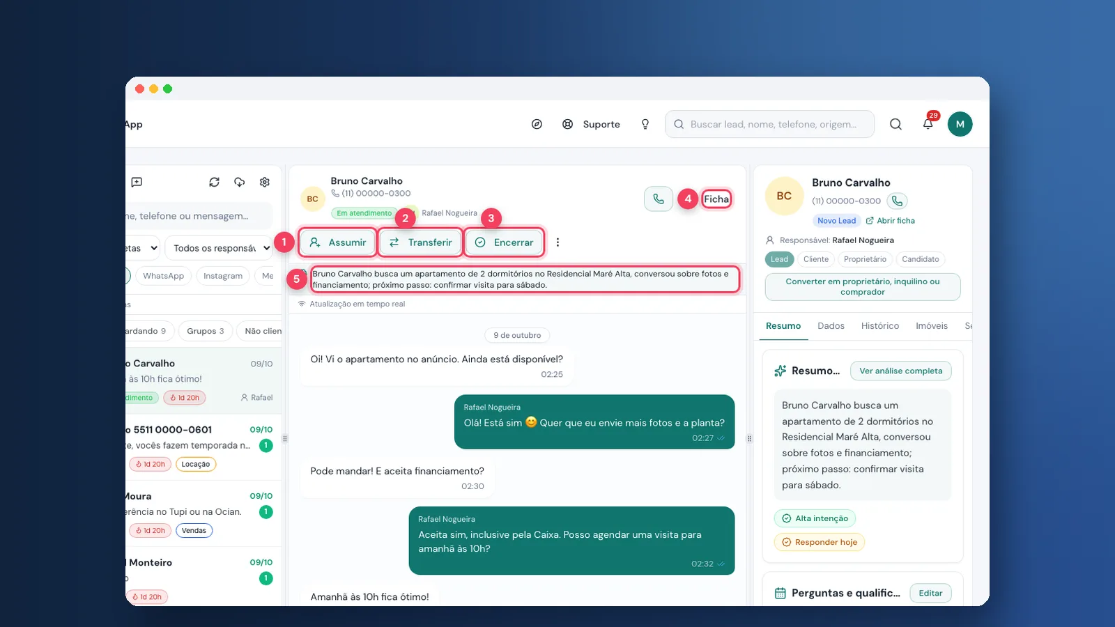 Tutorial: como atender no inbox do WhatsApp na Viniun