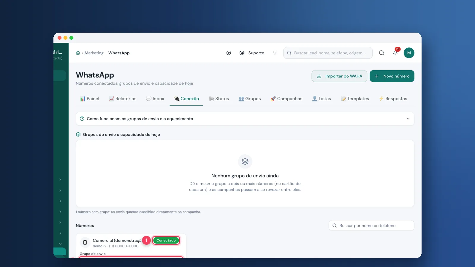 Tutorial: como conectar o WhatsApp na Viniun