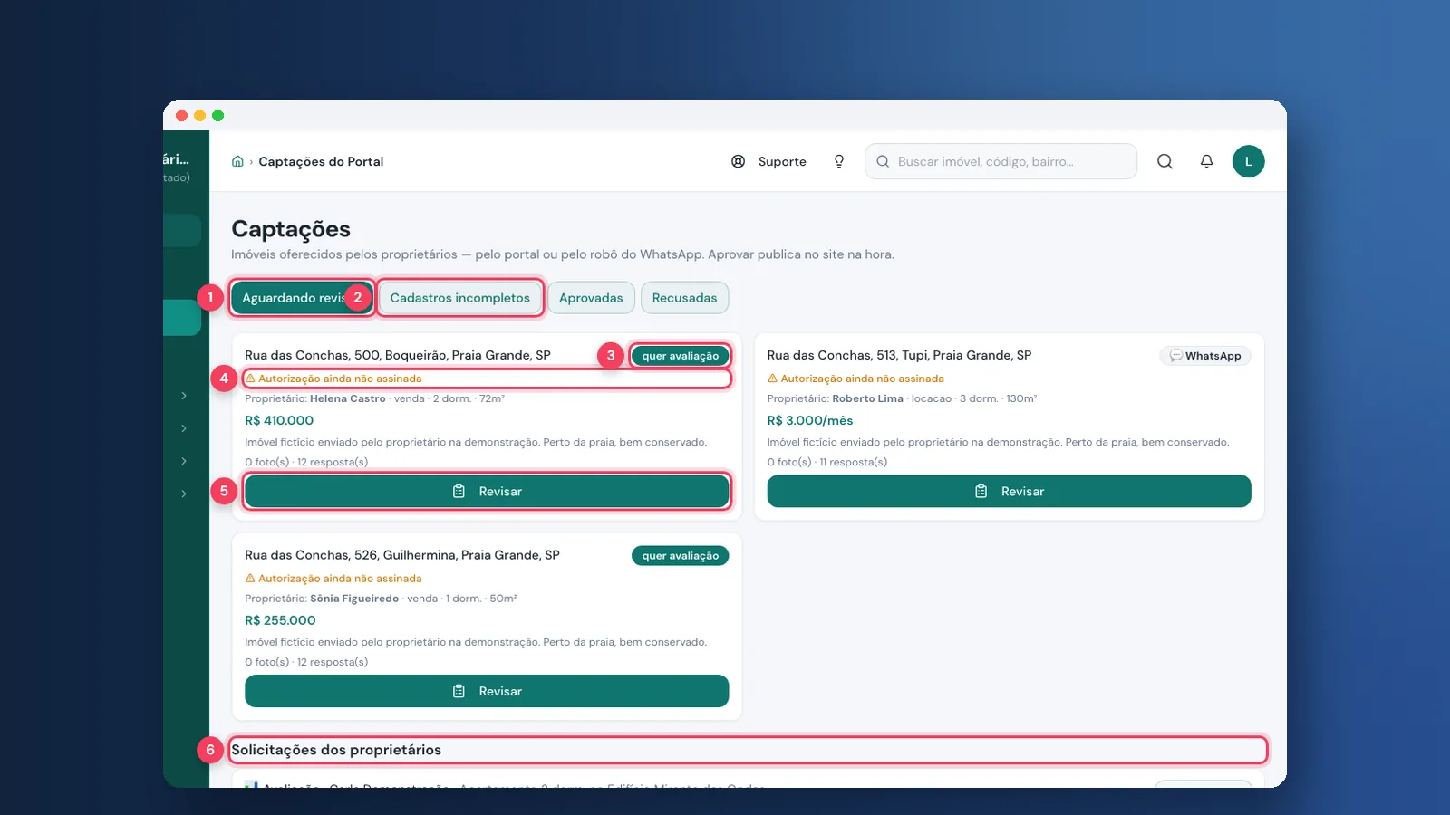 Tutorial: o painel do captador na Viniun, passo a passo