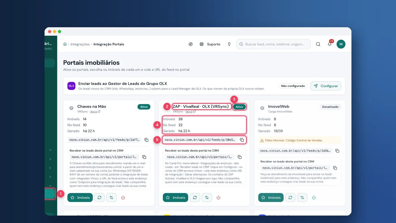 Tutorial: como publicar imóveis nos portais pela Viniun