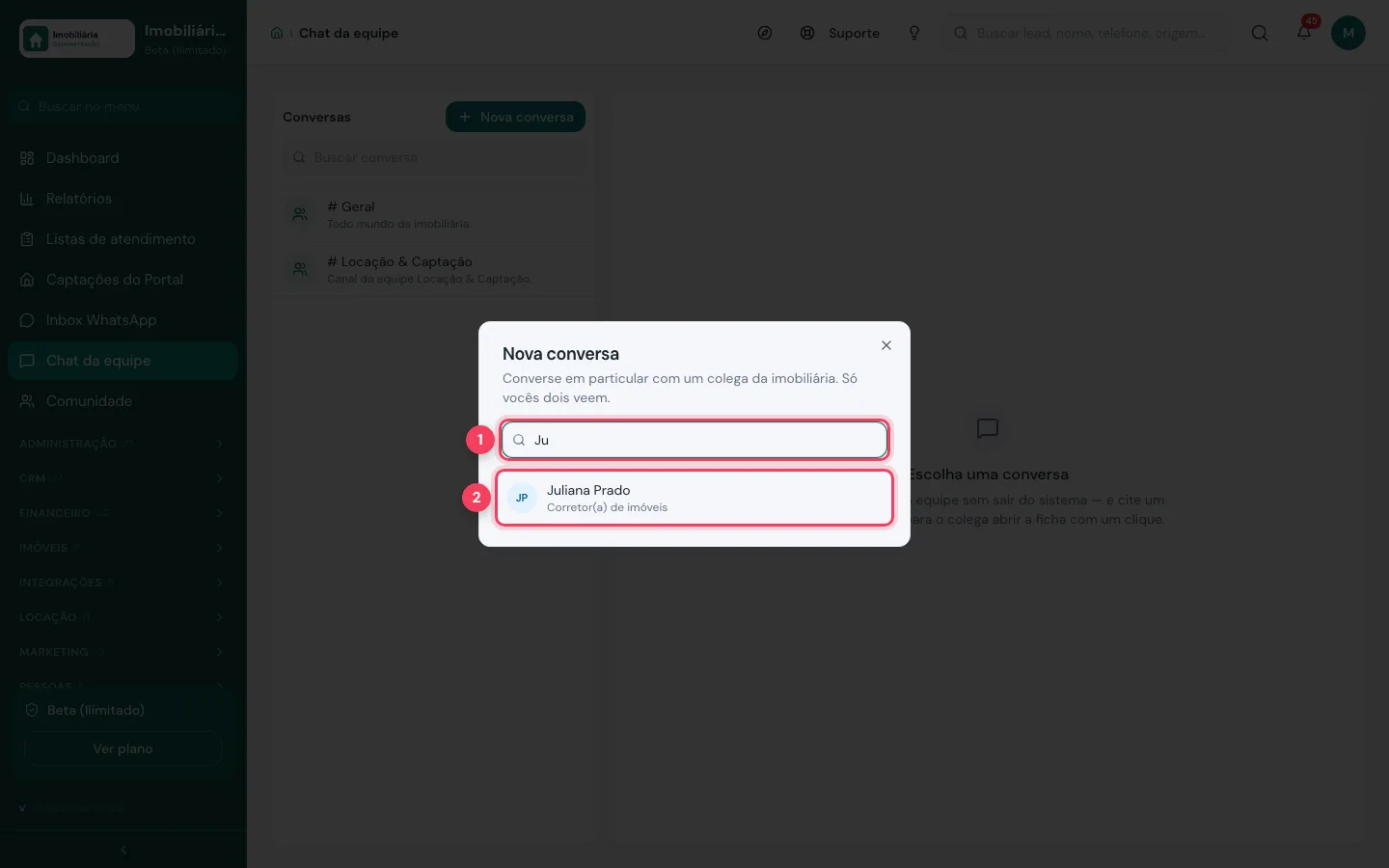 Janela Nova conversa com a busca de colega e o resultado