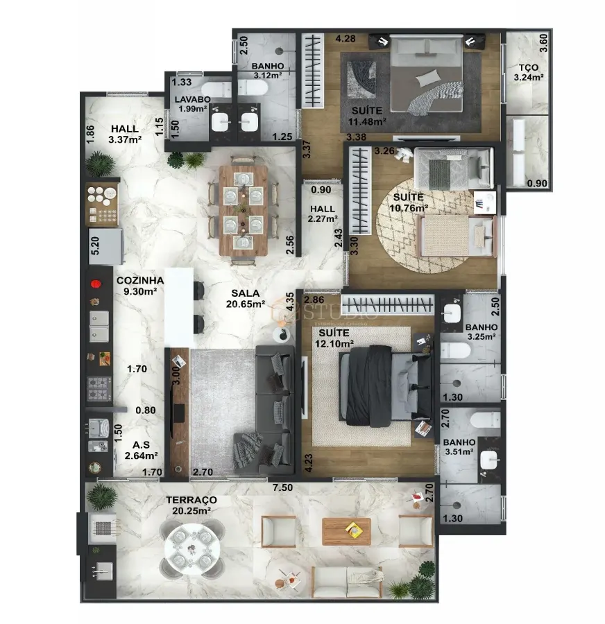 Cobertura 4 quartos no Aviação — foto 3