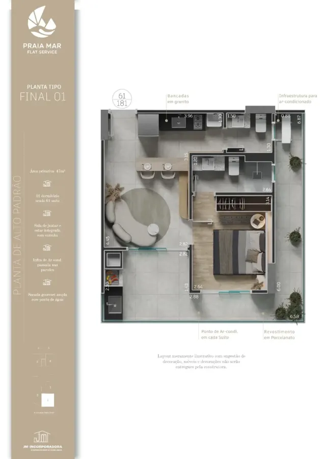 Apartamento no Vilamar — foto 2
