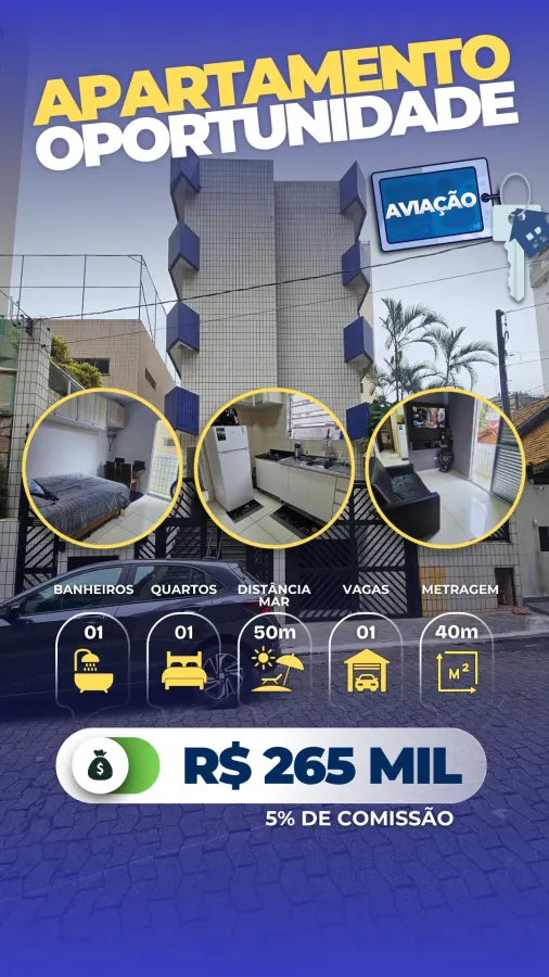 Apartamento Aviação - R$ 265 mil — foto 1