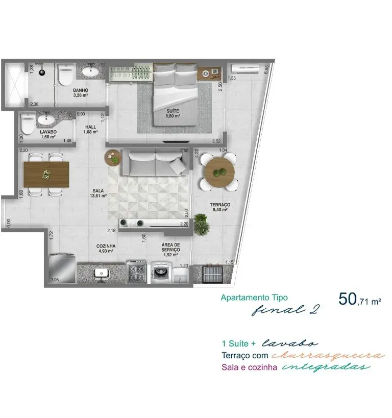 Apartamento 2 quartos no Guilhermina — foto 23