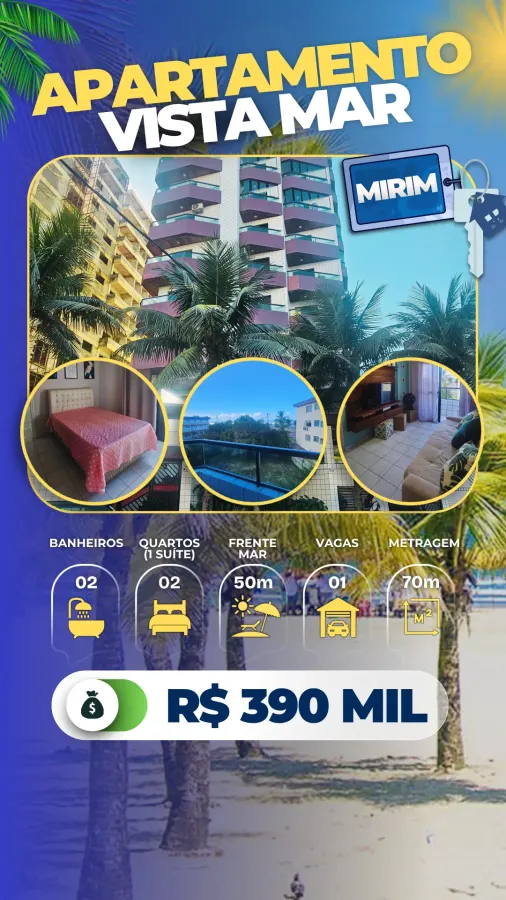 Apartamento 2 quartos no Mirim — foto 2