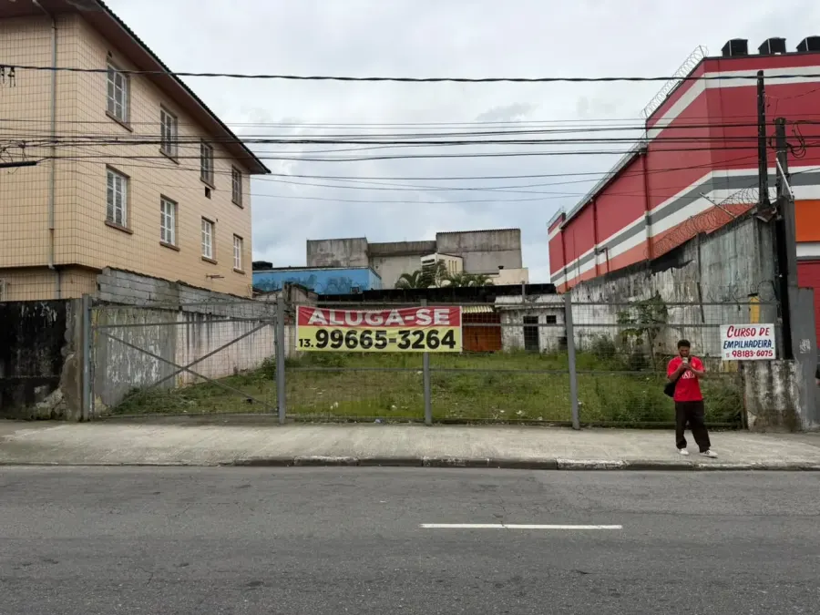 Cód. 3369 — Terreno Comercial Centro São Vicente — foto 3