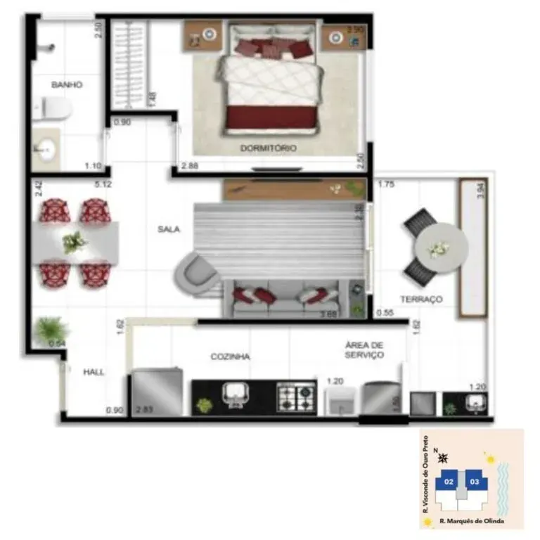 Apartamento 2 quartos no Jardim Real — foto 17
