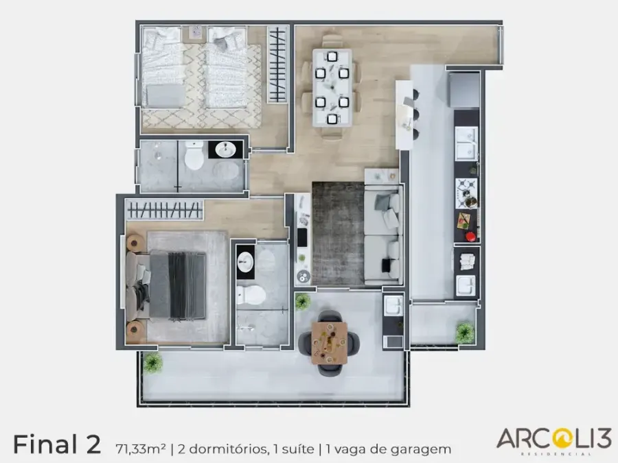 Residencial Arcoli 3 — foto 8