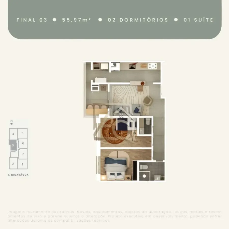 Apartamento 2 quartos no Guilhermina — foto 6