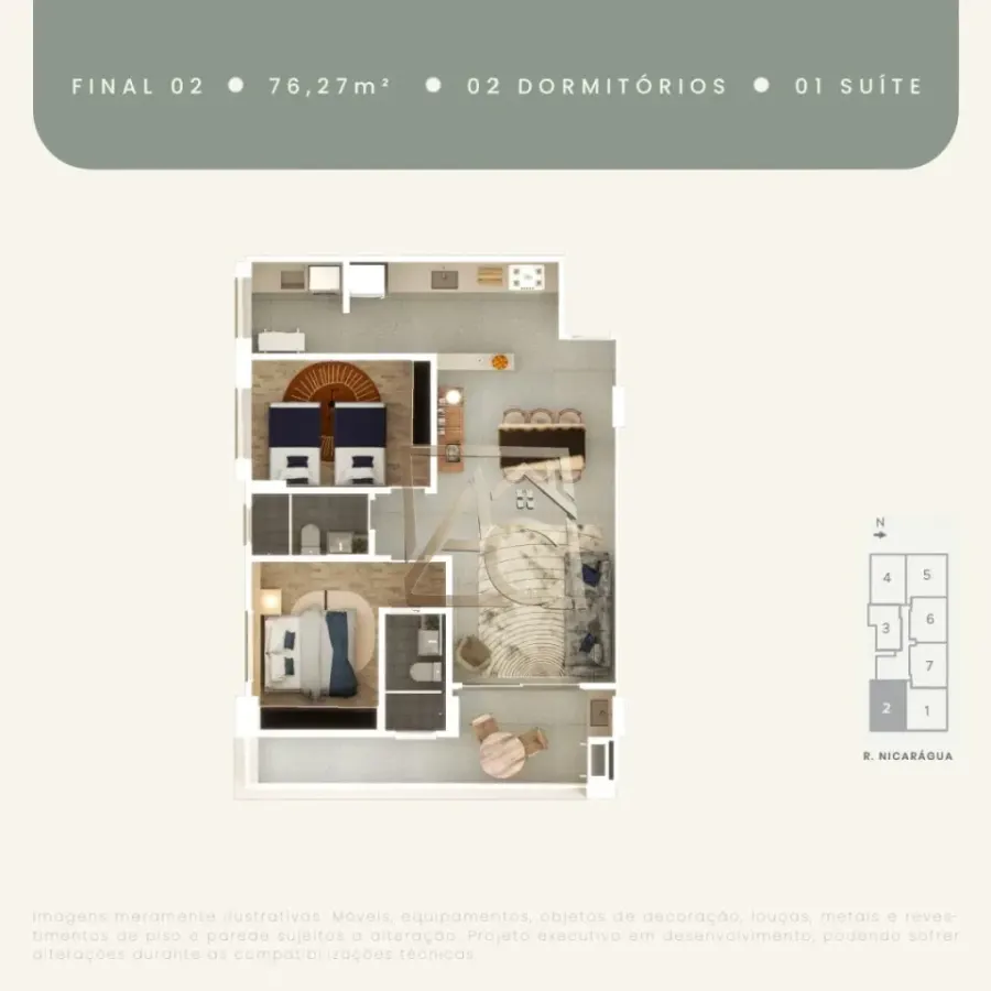 Apartamento 2 quartos no Guilhermina — foto 7