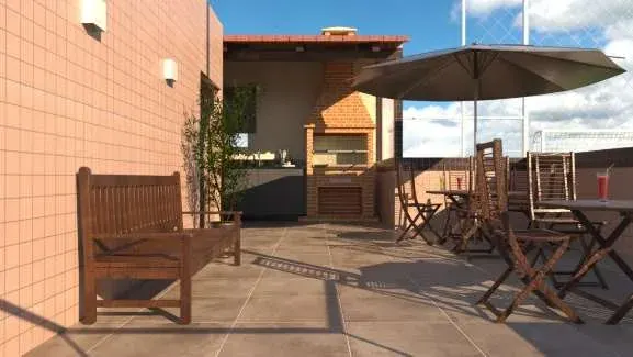 Apartamento 2 quartos no Cidade Ocian — foto 5