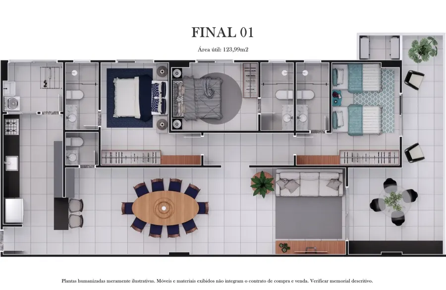 Apartamento 3 quartos no Aviação — foto 3