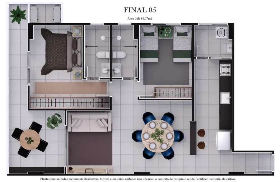 Apartamento 3 quartos no Aviação — foto 6