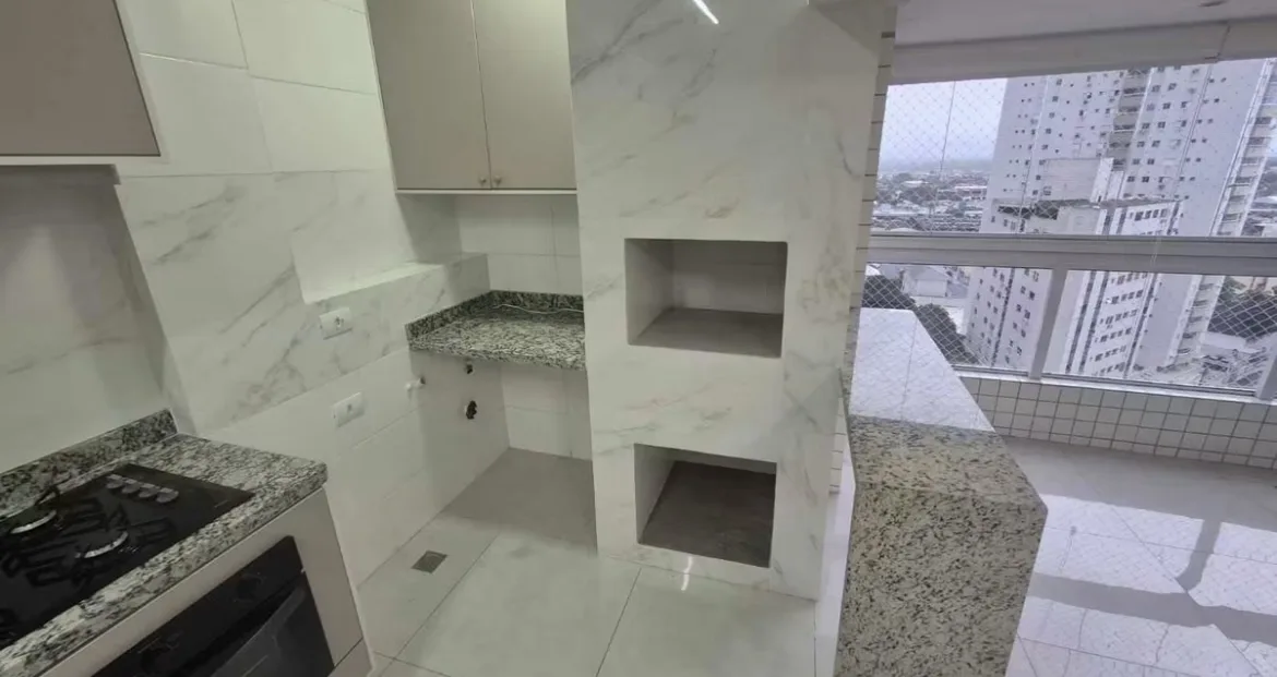 Apartamento mobiliado 2 suítes e 2 vagas – Vila Guilhermina, Praia Grande — foto 9